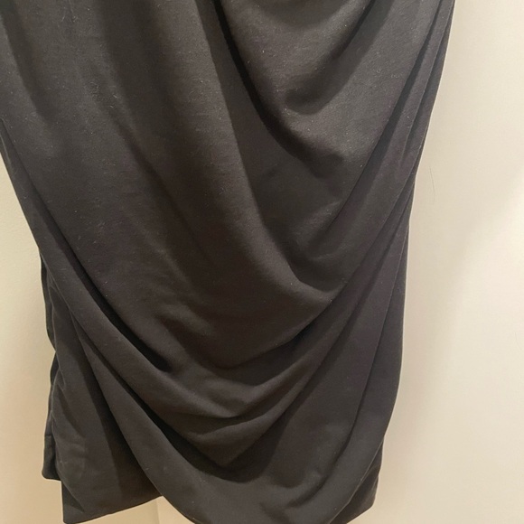 Bravissimo Black dress, ruched on the sides,SLIMMING,Stretch Sz 14 Rsc, Sexy - Picture 5 of 10